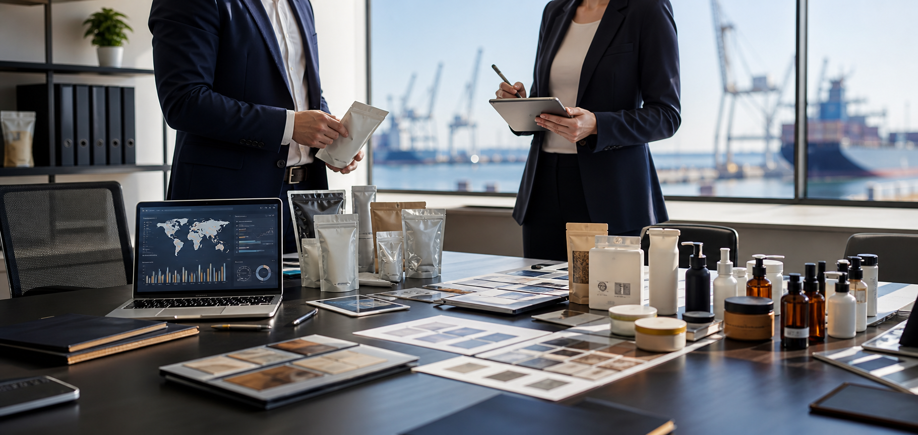 Business sourcing desk