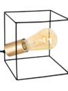 Canto Tafellamp – Zwart/Goud Design – 16 cm – E27