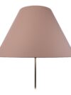 Lampenkap voor tafellichten "causia", Ø aan de onderkant 50 cm, Ø Top 22 cm, 33 cm hoog, polyester katoenen mengsel in wit