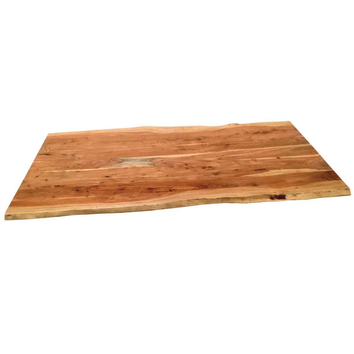 Eettafel Acaciahout met Boomrand - Bruin/Zwart 180x90 cm - Afbeelding 5