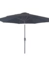 Houston Parasol met Slinger en Kantelfunctie - Zwart - Ø 300 cm