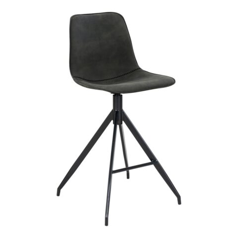 Monaco counter chair grijs set van 2