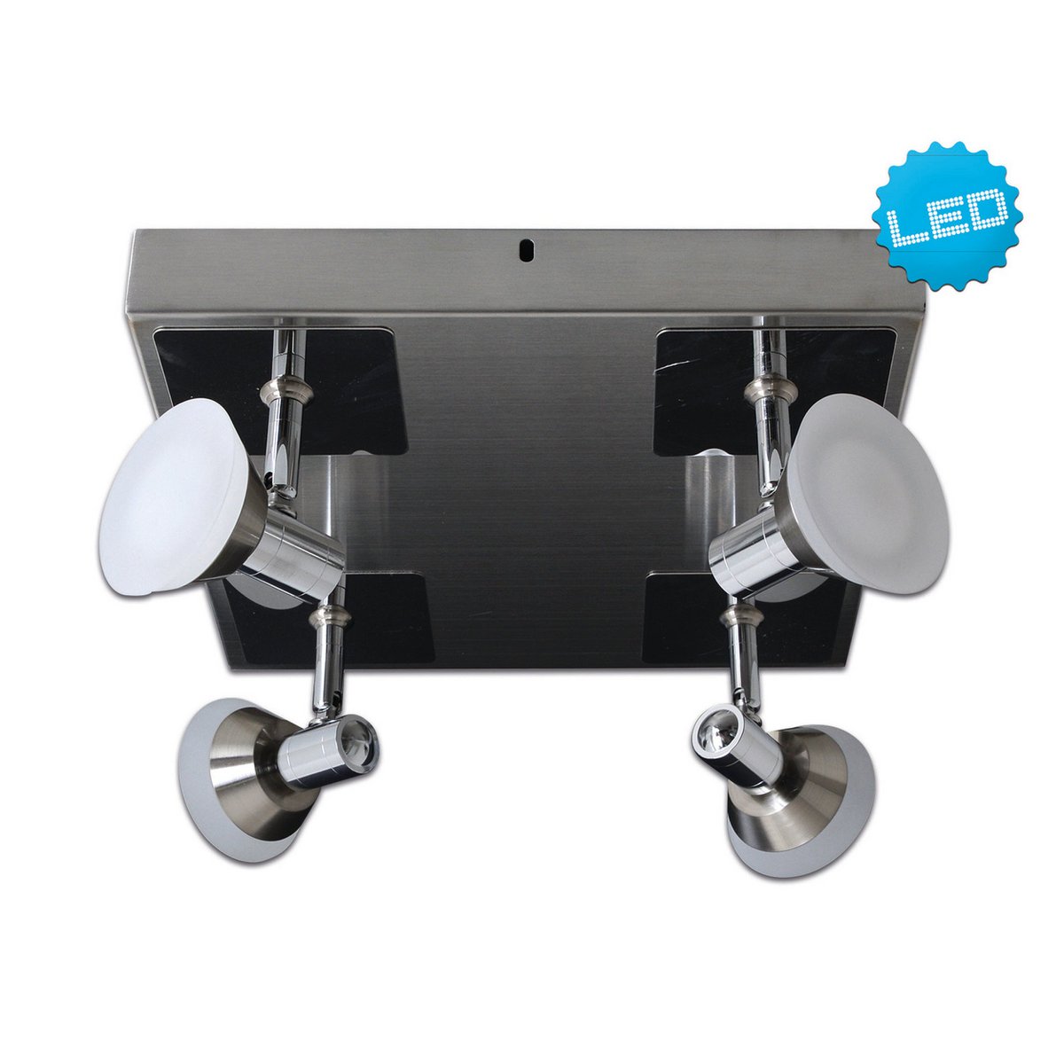 4 LED plafondlamp "Jericho" d:28cm - Afbeelding 2