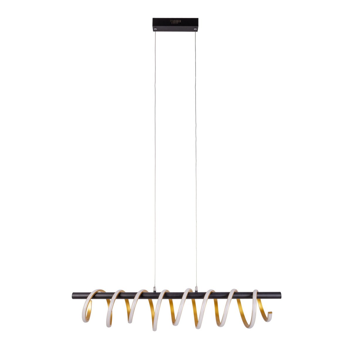 Näve Belleza Vloerlamp Zwart Goud met Dimbare LED 150 cm - Afbeelding 4