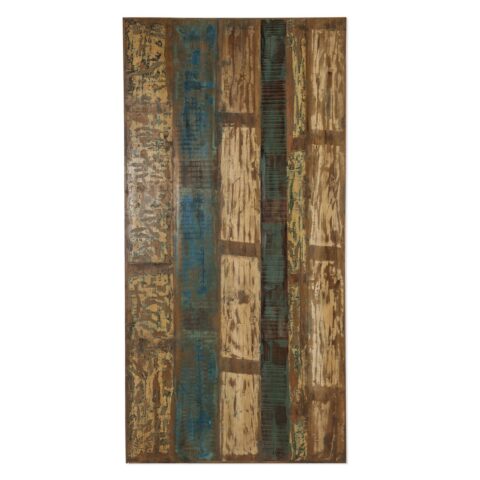 Tafelblad van Gerecycled Hout Meerkleurig 200 x 100 x 4 cm