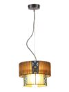 Pori Hanglamp - Textiel met Bloemrand 30x120 cm