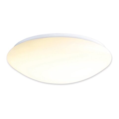 Eenvoudige Witte Plafondlamp 27 cm