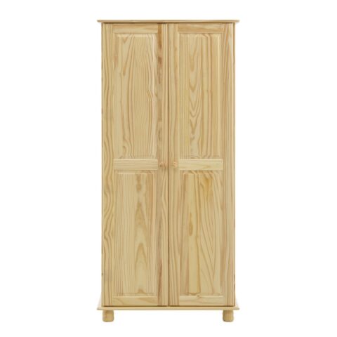 Kledingkast massief grenenhout 2 deuren 170 cm