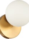 Maria Wandlamp White Gold