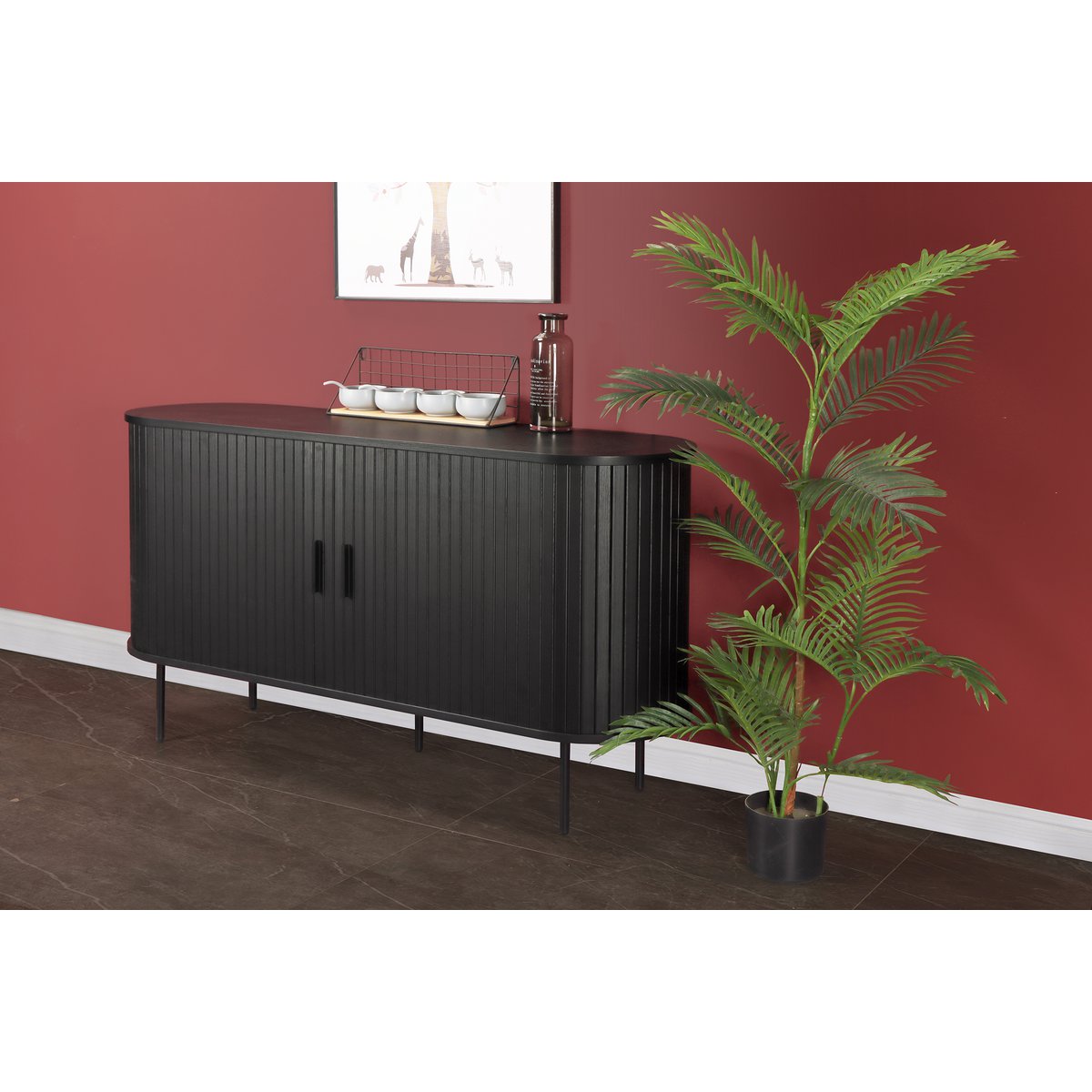 Sideboard - Schwarz - Afbeelding 6