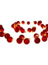 LED Outdoor Christmas Light Chain L: 250 cm rood