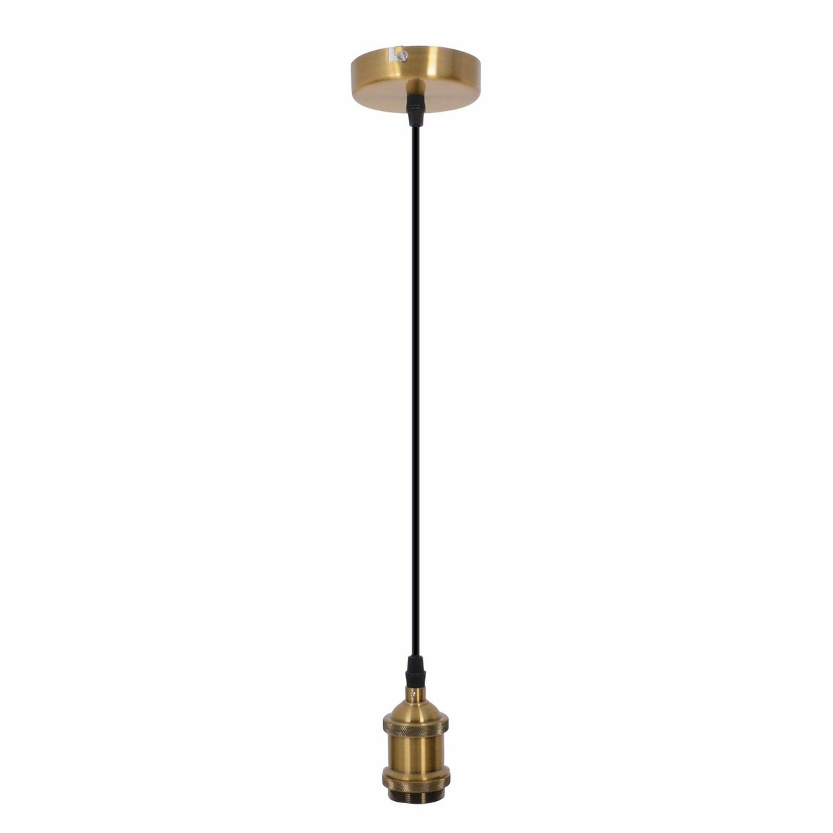 Näve Alfa Hanglamp - Zwart - 150 cm