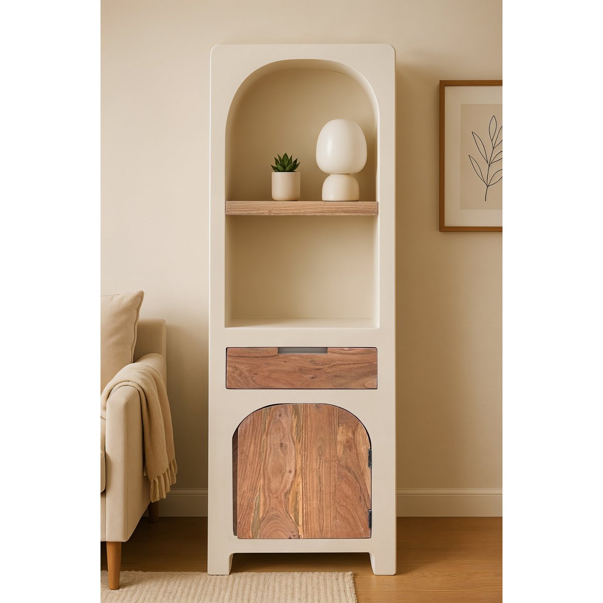 Hoge kast met veel opbergruimte - Afbeelding 5