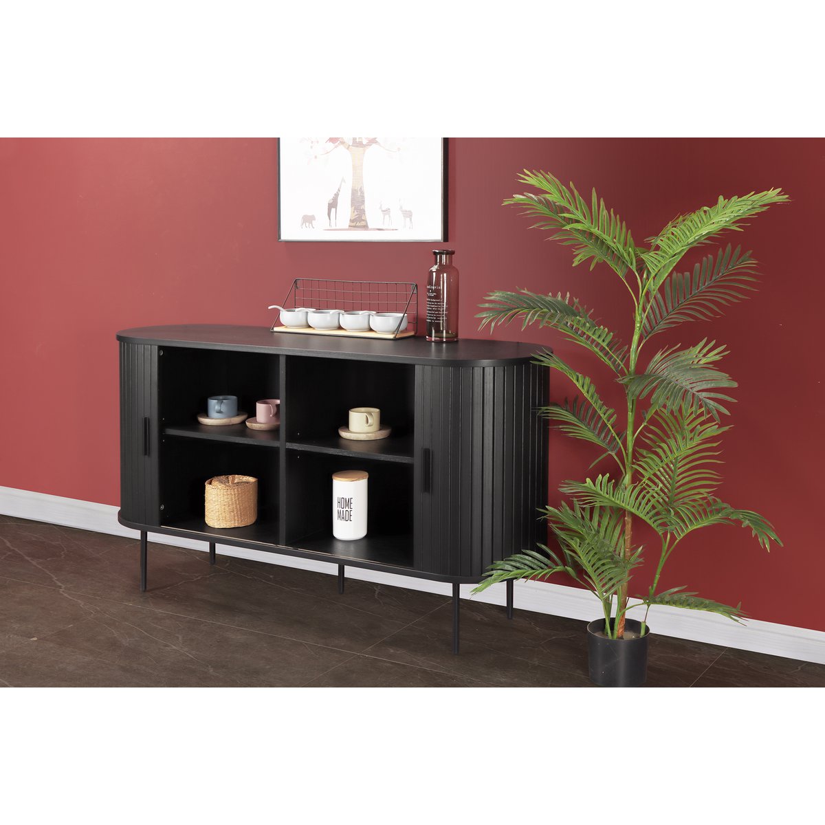 Sideboard - Schwarz - Afbeelding 7