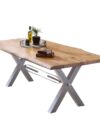 Tafel 200x100 cm, natuurlijk acaciahout