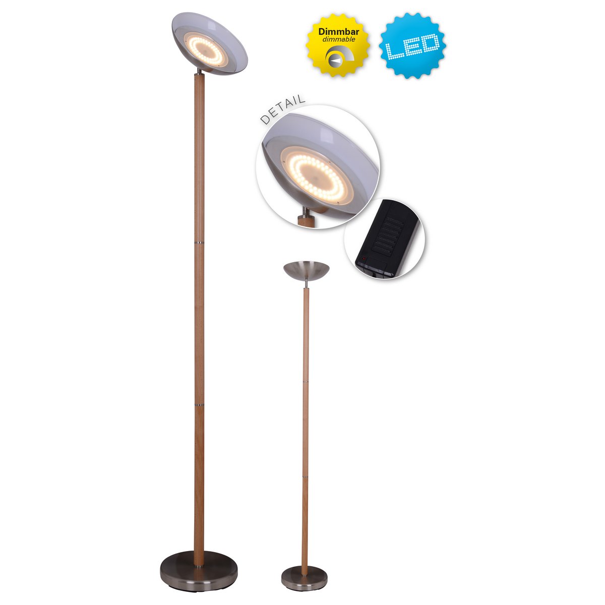 LED vloerlamp h: 192cm "Matilda"