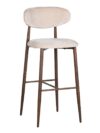 Pole to Pole Okura Barkruk Japandi Beige Bruin 80 cm