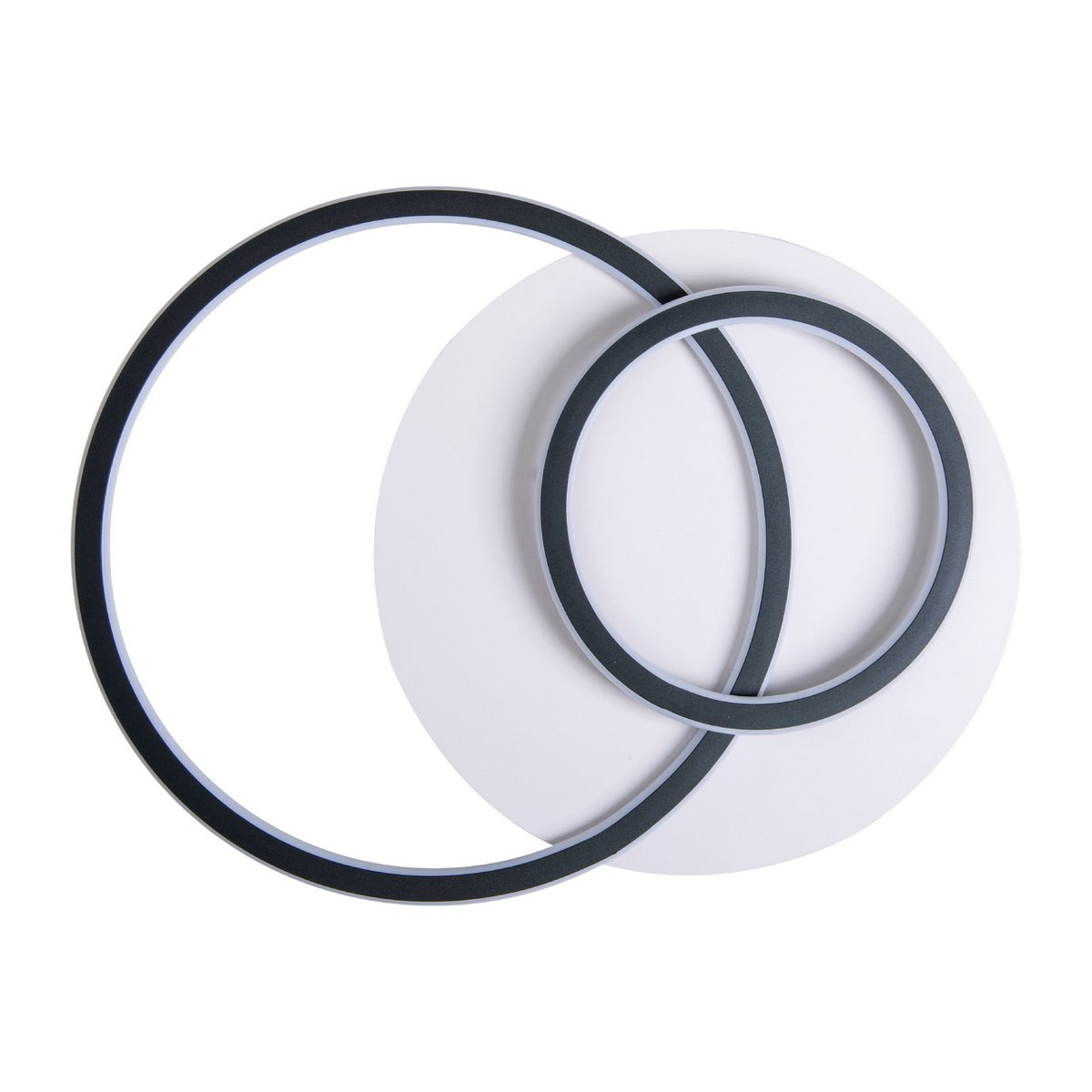 Näve Kirk Plafondlamp met Drie Ringen - Zwart/Wit - Afbeelding 7