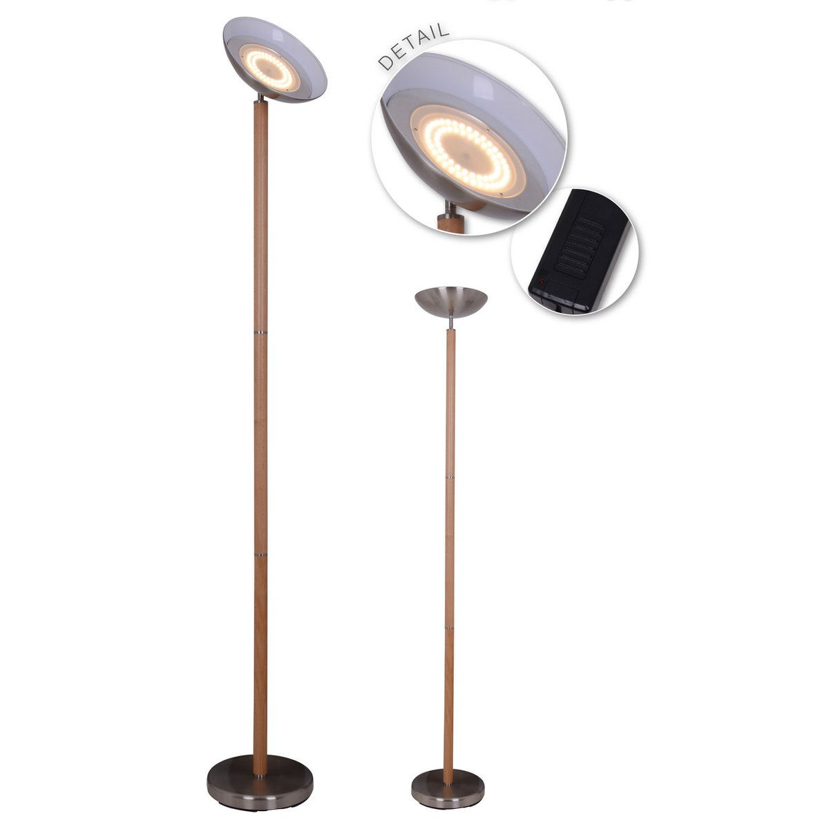 LED vloerlamp h: 192cm "Matilda" - Afbeelding 2