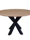 Ronde eettafel SCANDI BLONDE 120 cm van massief hout