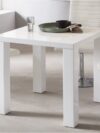 Eettafel 80x80 cm wit